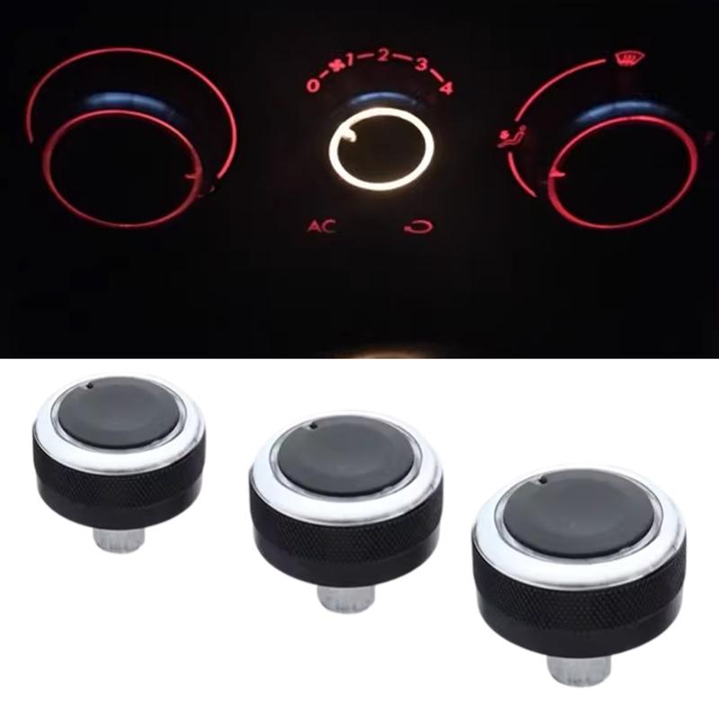 3PCS Car Air Conditioning Knobs for Volkswagen Jetta/Golf A4 1999-2007/for bora 1999-2007 Car Air Conditioning Control Panel