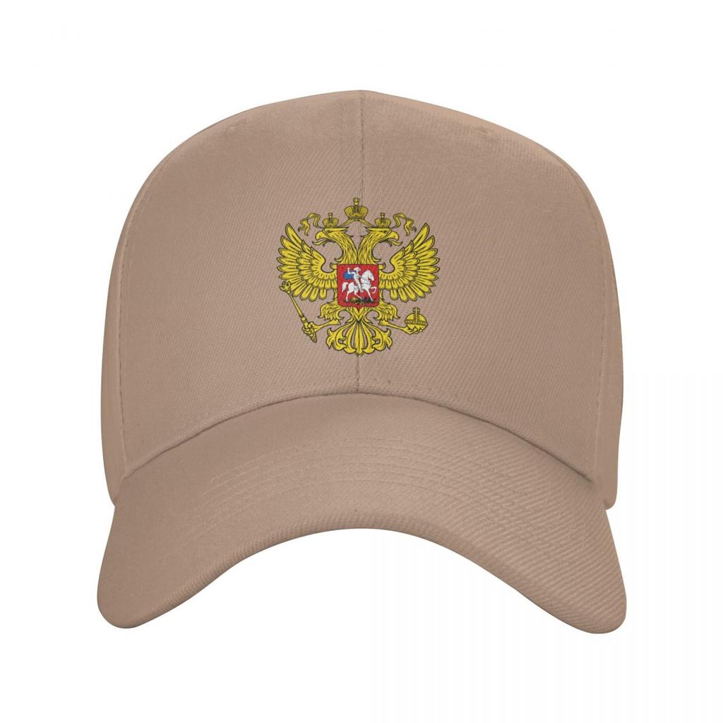Coat Of Arms Of Russia Baseball Cap Women Unisex Breathable Russian Empire Dad Hat Performance Snapback Caps