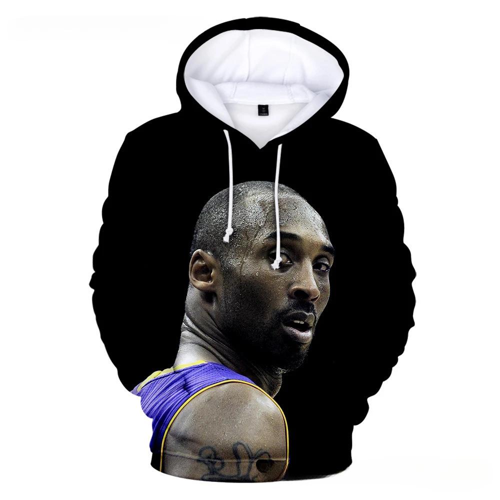Basketball Star Kobe Hoodies 3d Prited Sweatshirts Men Kid Boys Girls Clothes Children Tops Children's Coat Men Clothing