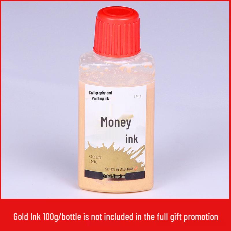 Черные чернила большой емкости для каллиграфии и китайской живописи на бумаге сюань