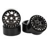 4pcs Set Wheel Rim Metal Upgrade Accessory Fit for RGT 86100 1 10 RC CarTitanium R86083T