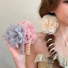 1 шт. Новая милая резинка-спираль для волос с большими цветами, резинка для волос, резинка для хвостика, резинка, головной убор для детей