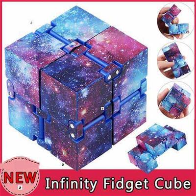 Декомпрессия Galaxy Infinity Mini Magic Cube Puzzle Развивающие игрушки для детей и взрослых, подарок на день рождения