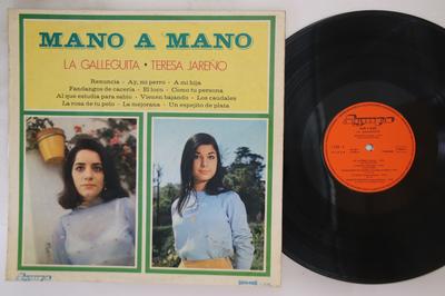 LP Пластинка LA GALLEGUITA, TERESA JARENO - Mano A Mano L239 OLYMPO Испания Латинская Б/У