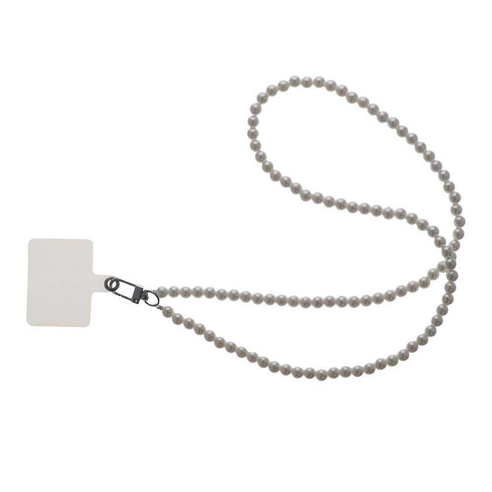 Phone Pendant Phone Pearl Strap Mobile Phone Lanyard Long Pearl Lanyard Phone Crossbody Chain
