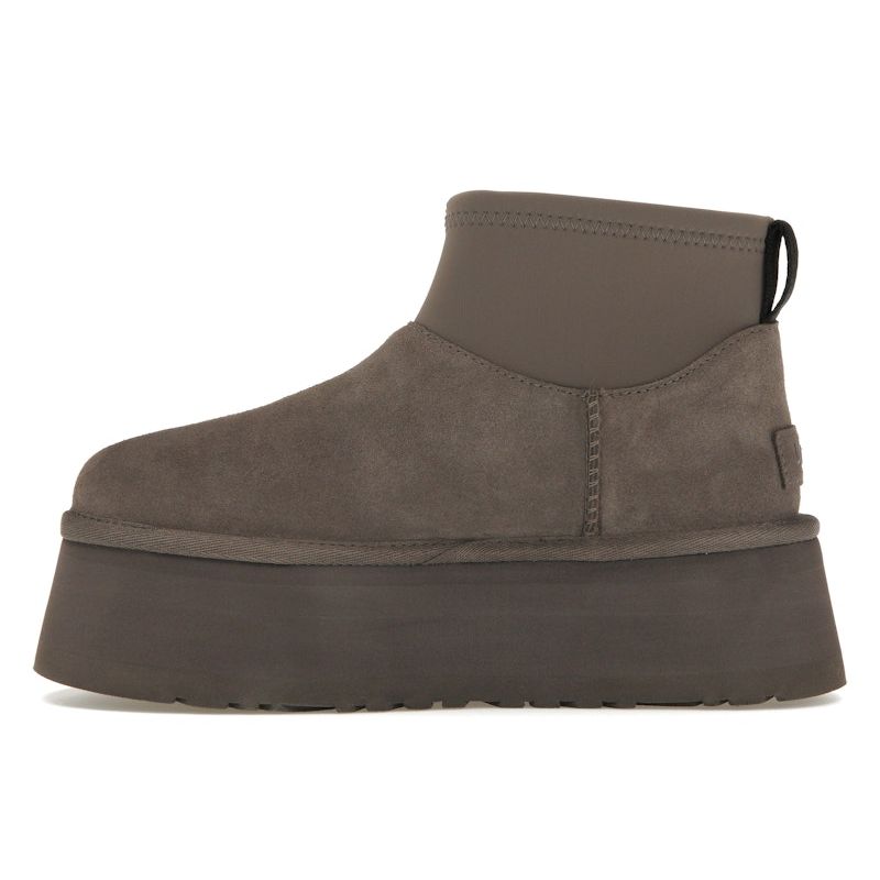 UGG Классические мини-кеды Dipper Thundercloud женские серые 1168170-THND