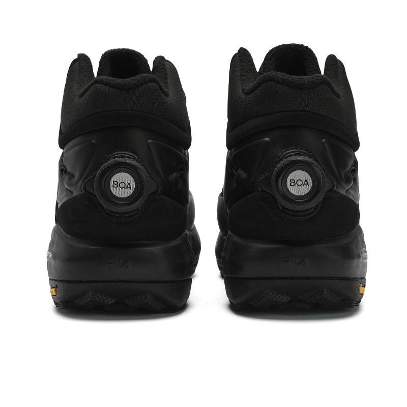 Fila Boa Explorer 2 Высокие Удобные Флисовые Прочные Кроссовки Женские кроссовки Черные A12W441110FBK