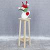 1/12 Scale Miniature Wooden High Stool Model Ornament - DIY Miniature Photography Props- Seasonal Decor - Perfect Gift
