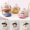 Earmuff Baby Baseball Cap Cute Bear Lei Feng Hat Winter Kids Peaked Caps  Toddler