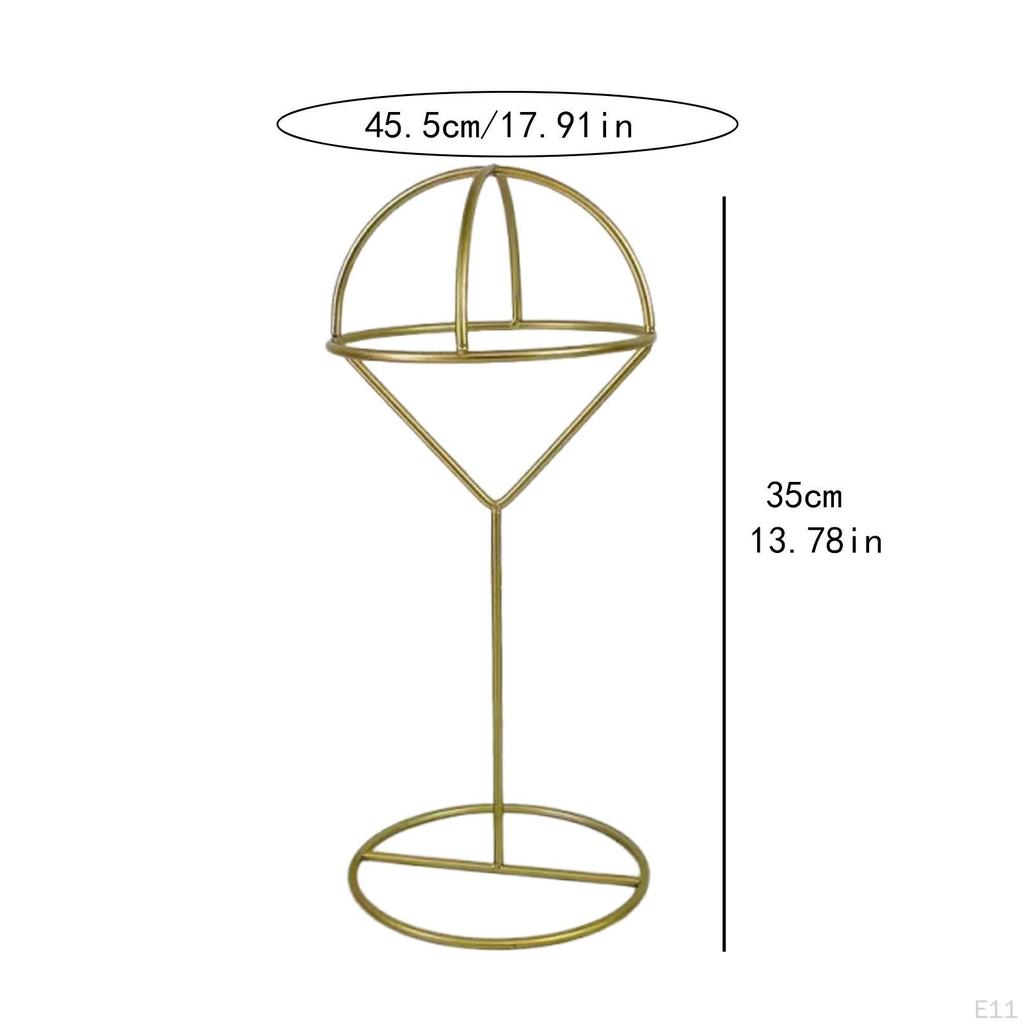 Cap Display Stand Hat Displaying Rack Simple Dome Design Multipurpose Decoration Holder Storage