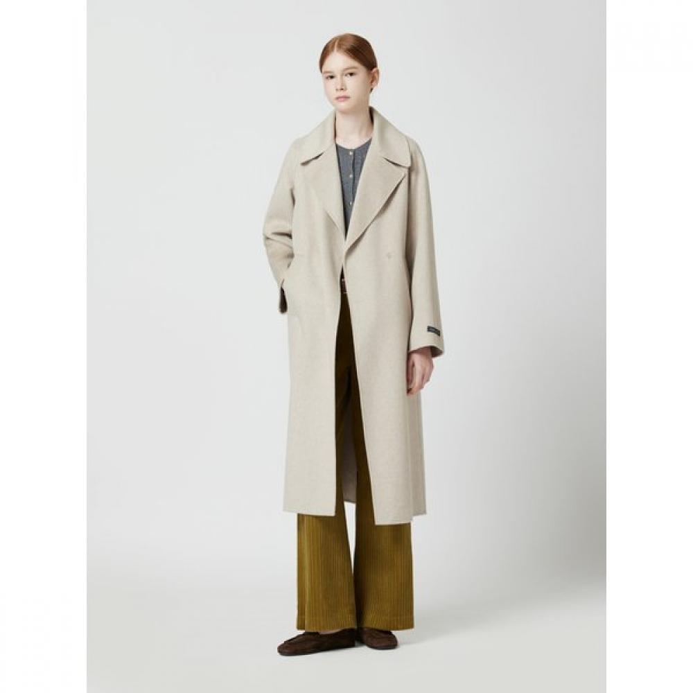 Belted Handmade Long Coat C254msg176