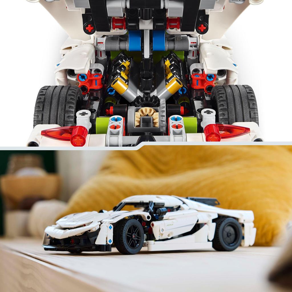 LEGO Technic Koenigsegg Jesko Absolut Hypercar 42184 Ages <White> 10+