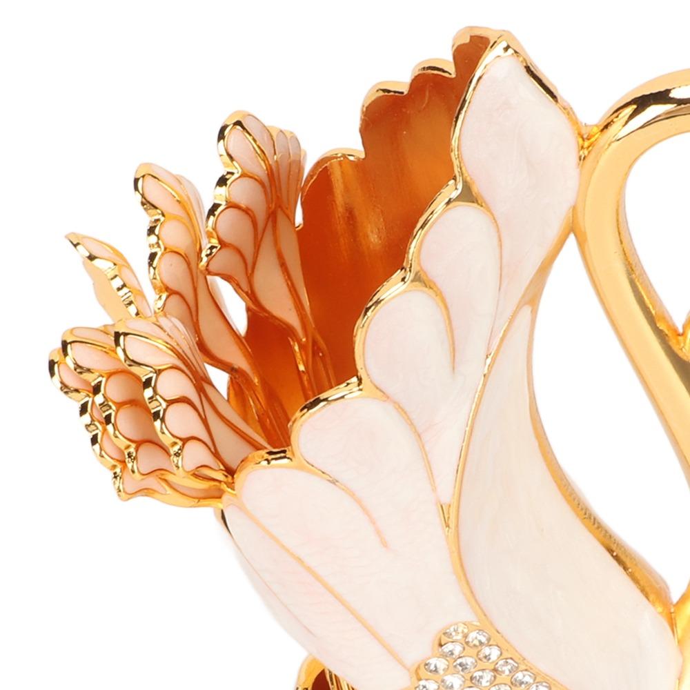 7pcs Mirror Finish Coffee Dinnerware Set Golden Dessert Spoon Set For Coffee Stirring