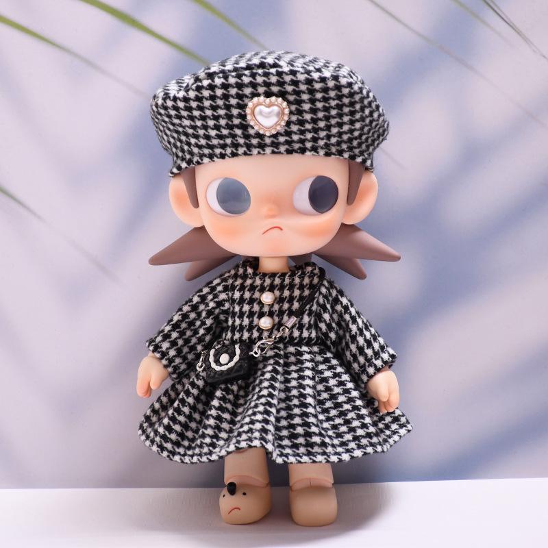 Zsiga 1/8 Одежда для куклы сестры Гаджи: Комплект в клетку