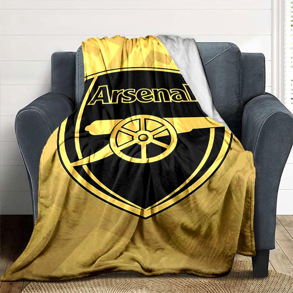 Arsenal Blanket Soft Warm Cozy Great for Office Chair Couch Office for All Seasons Playful Design Best Holiday Gift for Friends Family