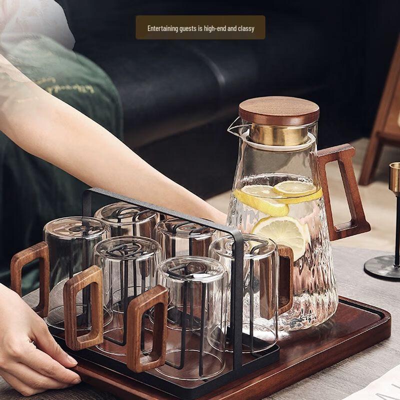 TXRMDX Transparent Heat-Resistant Glass Cup