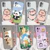 Милый чехол для телефона с котенком для Redmi Note 10 9 8 7 6 5A Pro 9T 8T 7S 10Lite Мягкий чехол Защитная пленка для экрана Высокое качество Пылезащитный чехол для Redmi Прозрачный чехол