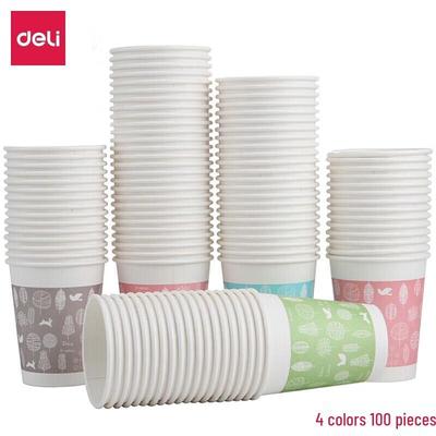 Одноразовые бумажные стаканчики Deli