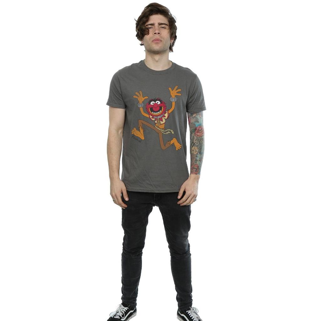 The Muppets Mens Classic Animal Heather T-Shirt