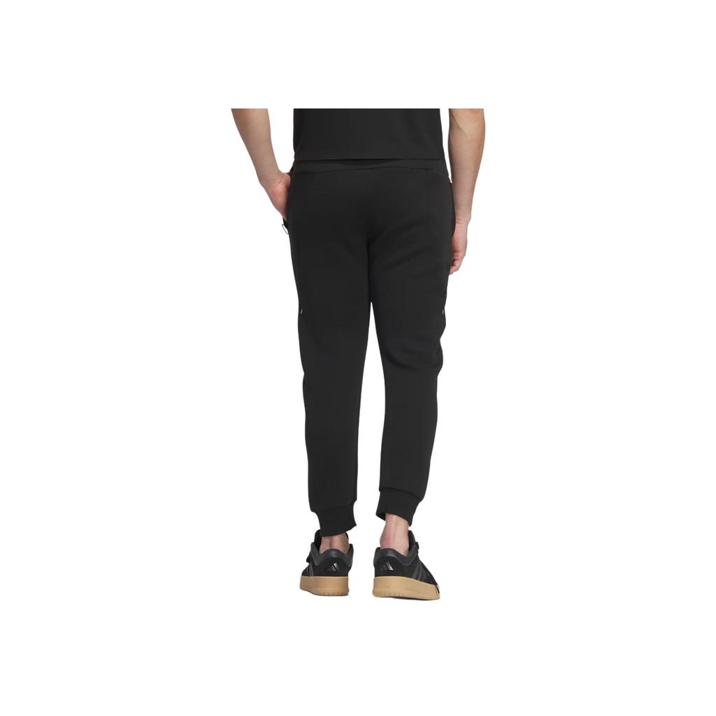 Adidas Wuji Series FW24 Sports Fashion Solid Color Nine-Point Casual Pants Men Bottoms Black JI8714