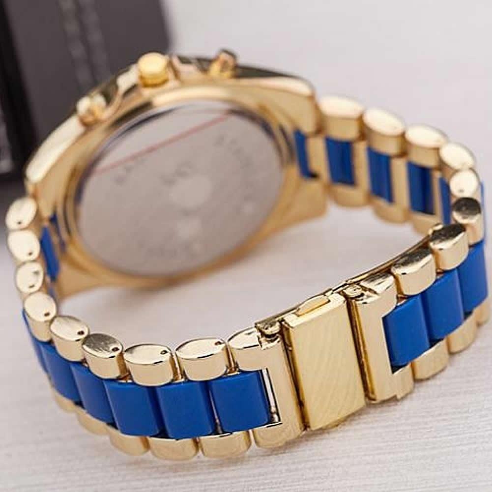 Luxury Stainless Steel Watch Date Week Men Quartz Analog Wrist Watch