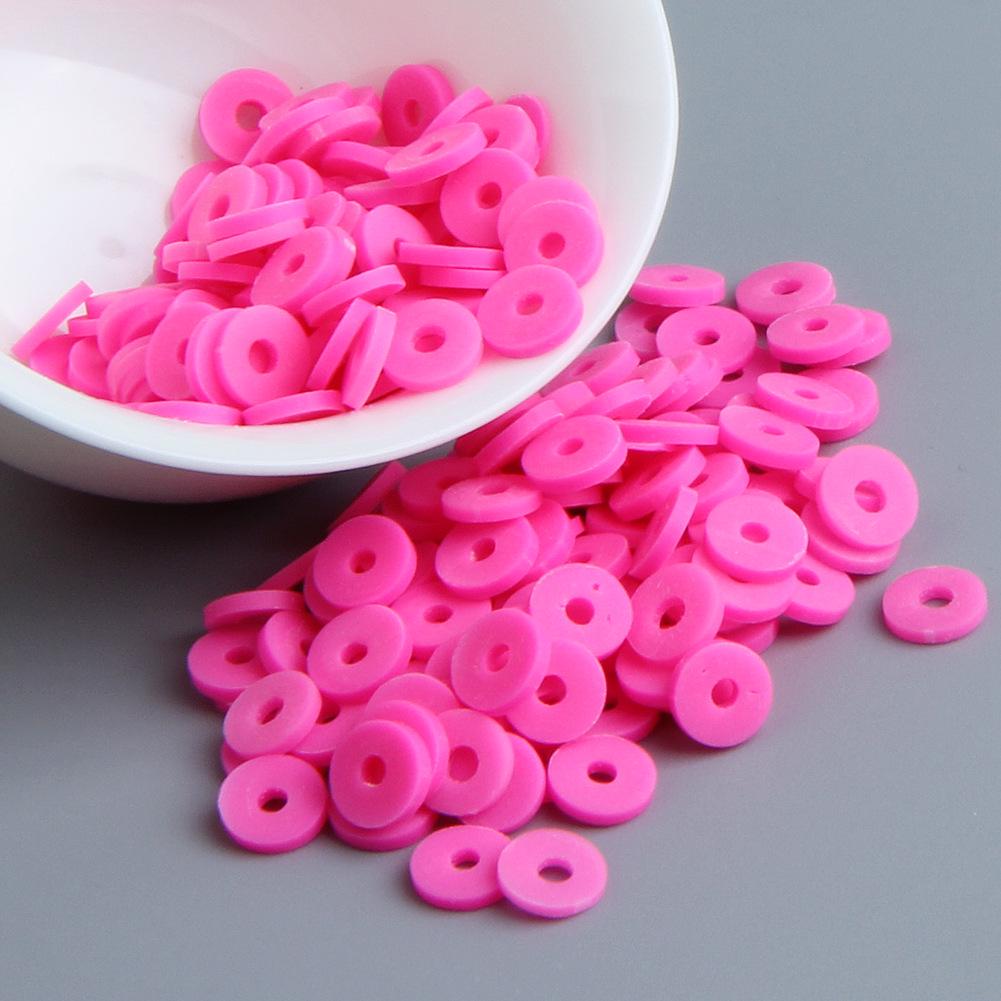 10 г бусин из полимерной глины сплошного цвета для браслетов и ожерелий - Разделительные бусины ручной работы