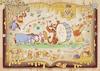 Пазл из 500 деталей Винни Пух История про мед [Украшение-пазл] (38х53см)