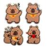 Creative Cute Paper Clip Lovely Binding Sealing Clamp Photo Clip Capybara Acrylic Clip  Student