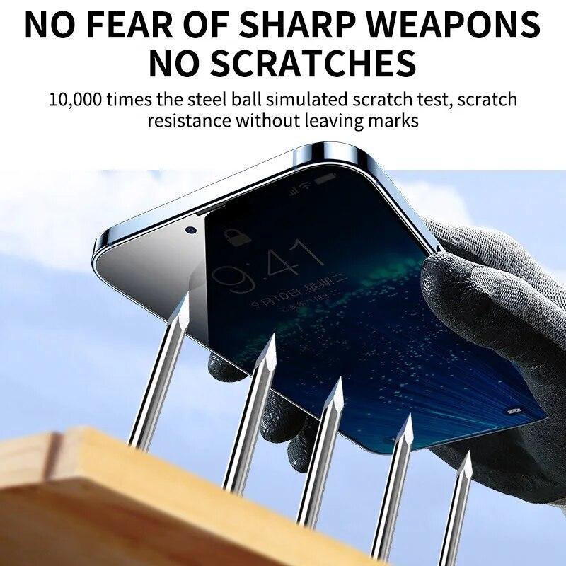 Защитная пленка для экрана конфиденциальности для iPhone 14 PRO MAX, антишпионское стекло для iPhone 13 12 11 XS Max XR 7 8 Plus SE 2022, закаленное стекло