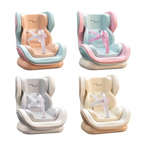 Doll Car Seat with Soft Furry Cushion Seat Cover Safety Belt Design Easy To Install Cute Doll Chair Car Interior Ornament