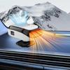 Портативный автомобильный электрический обогреватель, обогреватель лобового стекла автомобиля, размораживающий вентилятор для быстрого нагрева автомобиля, 150 Вт, обогреватель для путешествий 12 В 24 В