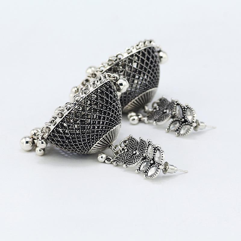 Серьги «Птичья клетка», серьги в стиле ретро, женские антикварные серьги Ид аль-Фитр Лассер Байрам