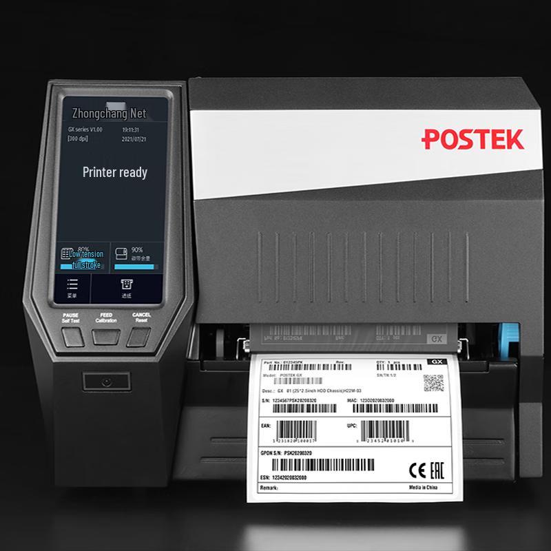 Промышленный принтер POSTEK GX2, штепсель CN (адаптер в комплекте)