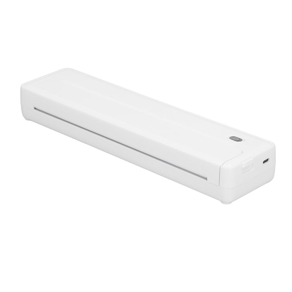 Портативный беспроводной принтер Bluetooth A4 Термальный бескартриджный принтер с приложением для фото, этикеток, чеков, заметок для учебы, дома, школы