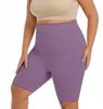 Утягивающие трусики для женщин, утягивающие бедра, шорты-комбинации, высокая талия, пояс для коррекции живота, бесшовное корректирующее белье, фиолетовый 1XL-4XL