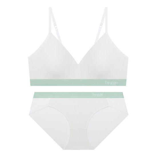 [SET] Комплект трусиков-бюстгальтеров-бралетт Nature No-Wire - 6 цветов