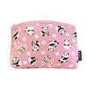 Maeda Senko Темари Сделано в 10 x 16 x 4 см "Вафубиёри" Косметичка с прошитым дном, Панда, Розовый, Япония,