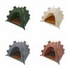 Foldable Dog House Detachable Cooling Dog Cave Cat Bed Portable Pet Tent  Camping Use