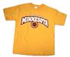 CSA Молодежная мужская футболка Minnesota Golden Gophers Новая 10-12