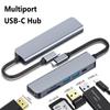 USB 3.0 Ports Dock Memory Card Reader USB C Hub Type-C 4K HDMI Multiport Adapter