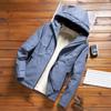 Весенне-осенняя мужская повседневная мужская толстовка с капюшоном на молнии, ветрозащитная куртка, мужская спортивная рабочая куртка для кемпинга на открытом воздухе