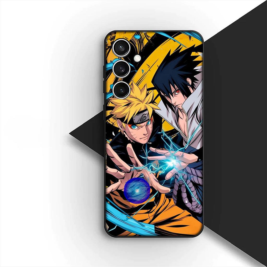 Minato Narutos Namikaze Sasuke Phone Case for Samsung Galaxy S20 S22 S21 FE Ultra Plus A07 A17 A15 A16 A25 A57 A37 Cover