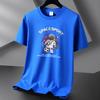 Мужская футболка из чистого хлопка Space Sport, 10 цветов, S-6XL