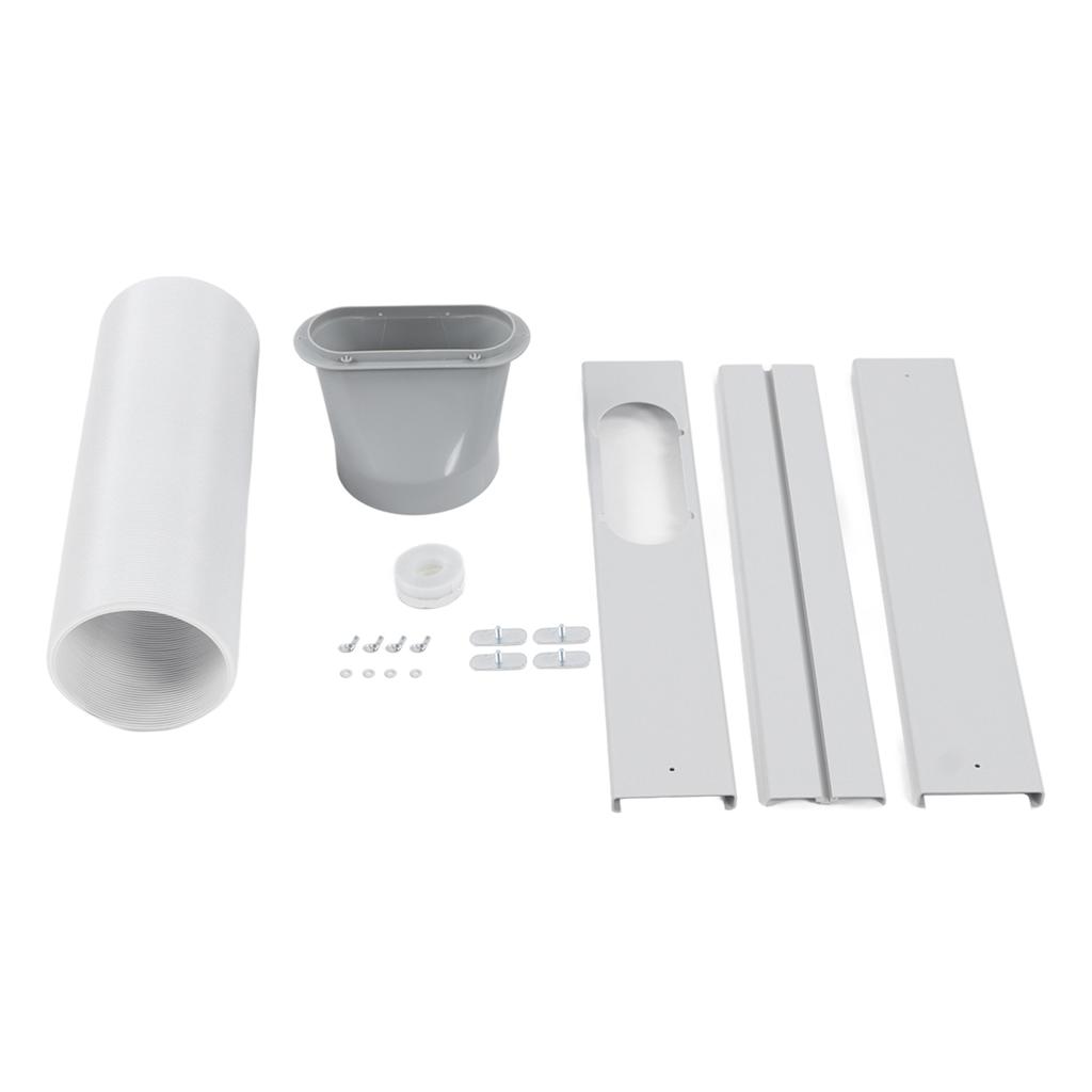 Аксессуары для кондиционера Комплект для установки оконных направляющих Пластина 5,9-дюймового трубчатого соединителя Комплект выхлопного шланга