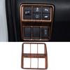 Car Interior Peach Wood Grain Inner Door Handle Decoration Frame Car Styling For Honda CRV CR-V 2017 2018  
