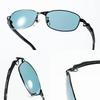 Zeque Polarized Sunglasses Matte Chrome TRUEVIEW SPORTS Feiz'57 F-2000
