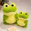 Cartoon Anime Green Frog Plush Toy Collection Cartoon Frog Stuffed Toy  Children Gift