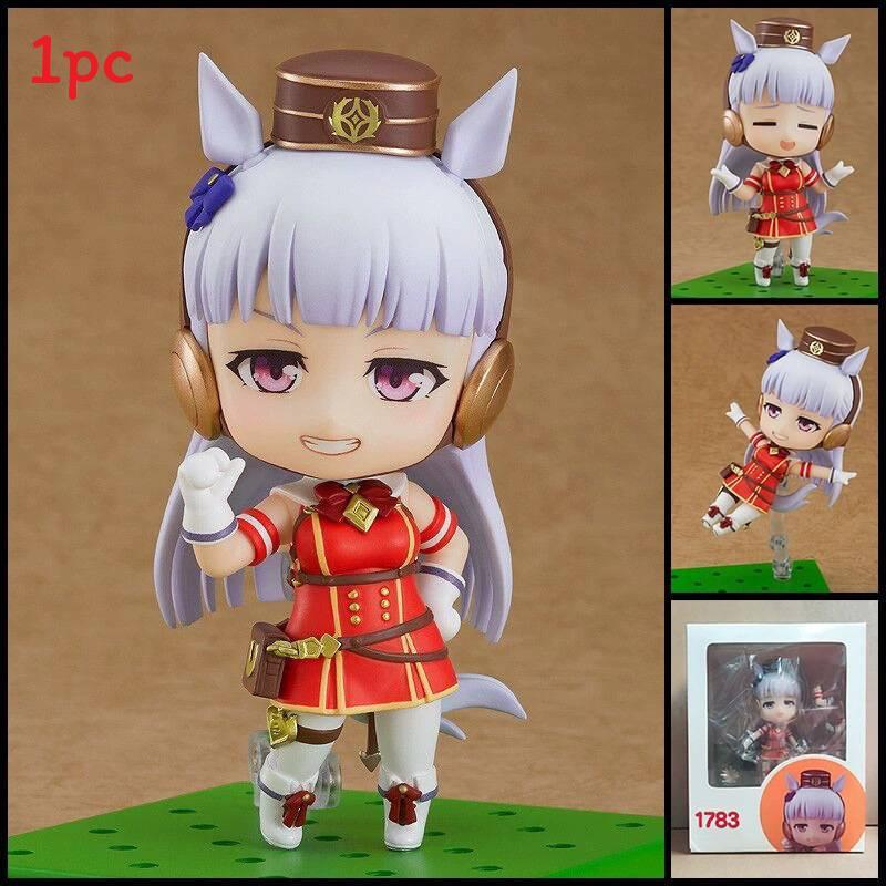 ПВХ фигурка Uma Musume, модель, игрушка со сменными лицами для коллекционеров и фанатов