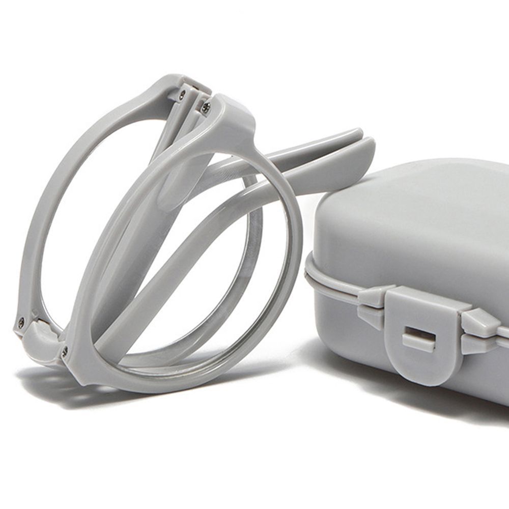 For Partents Circular Portable Eyewear Foldable Presbyopic Glasses Elderly Glasses Reading Glasses