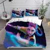 KPop D-Demon Hunters EU Single Halloween Costume Bedding Set - 2-3 Piece Comforter Quilt Duvet Cover Pillow Case Sets